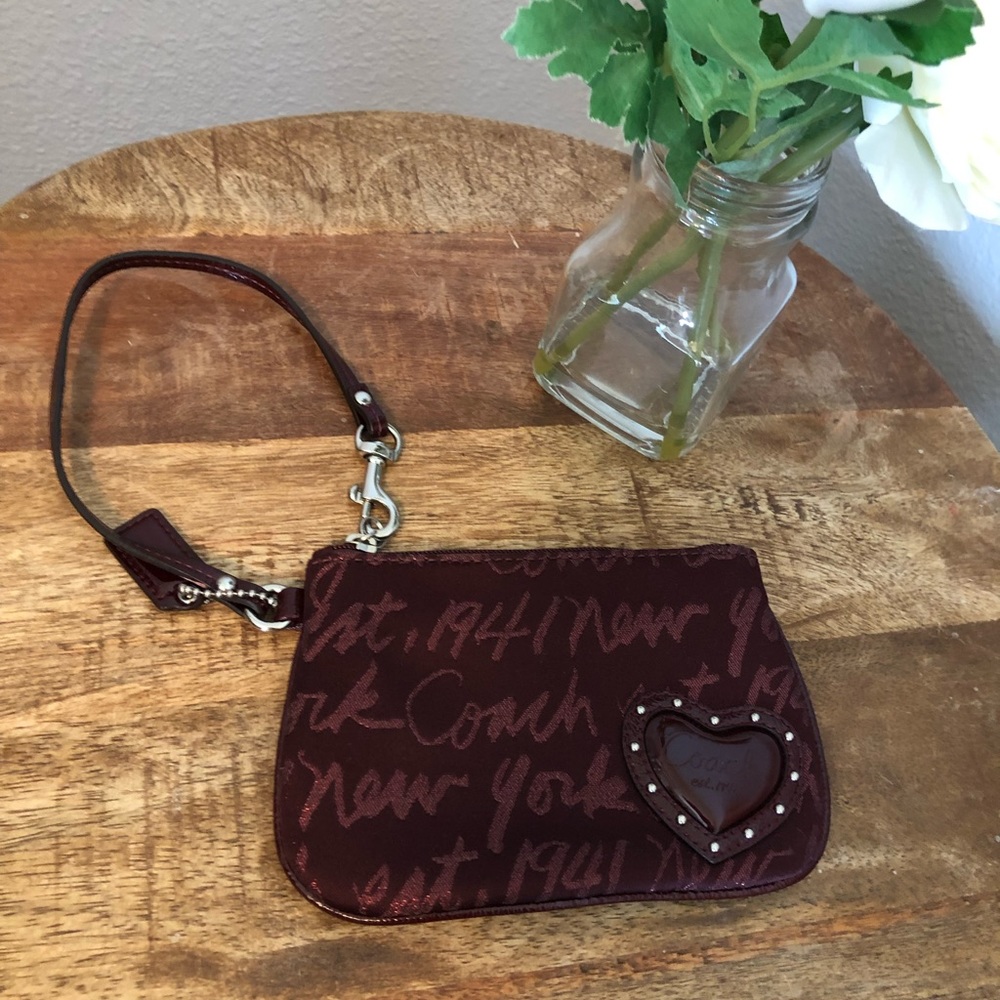 Coach wristlet